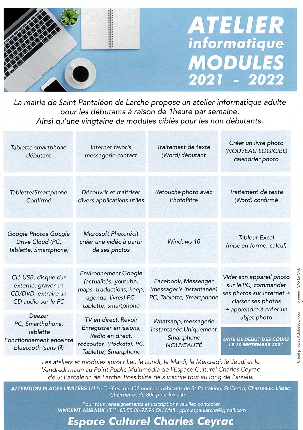 Aller vers le lien. Affiche