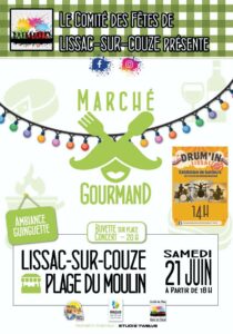 Marché gourmand @ Parking du Moulin de Lissac | Lissac-sur-Couze | Limousin | France