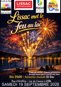 Lissac met le feu au lac @ Lac du Causse